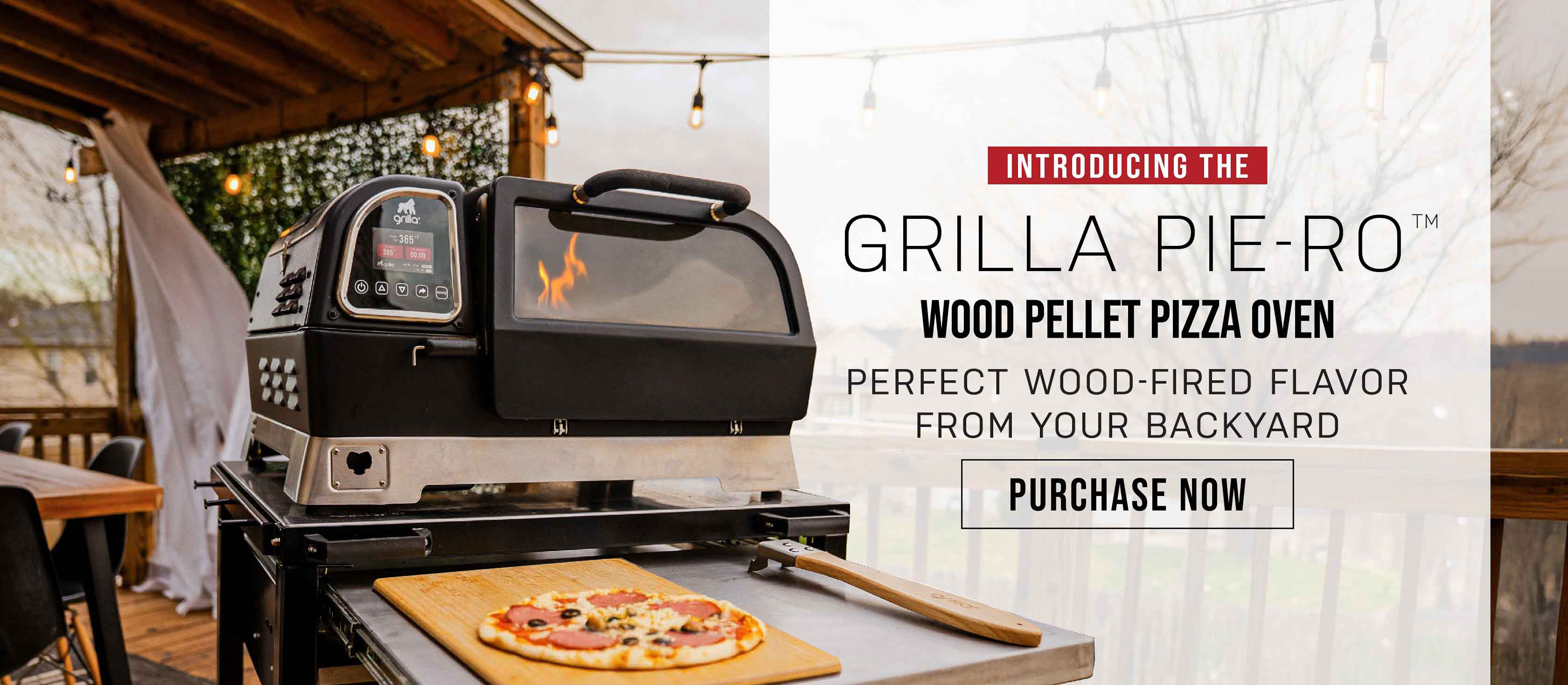 Grilla Pie-Ro Pellet Pizza Oven